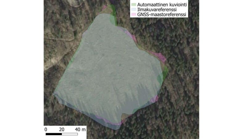 Automaattinen kuviointi Metsäteho